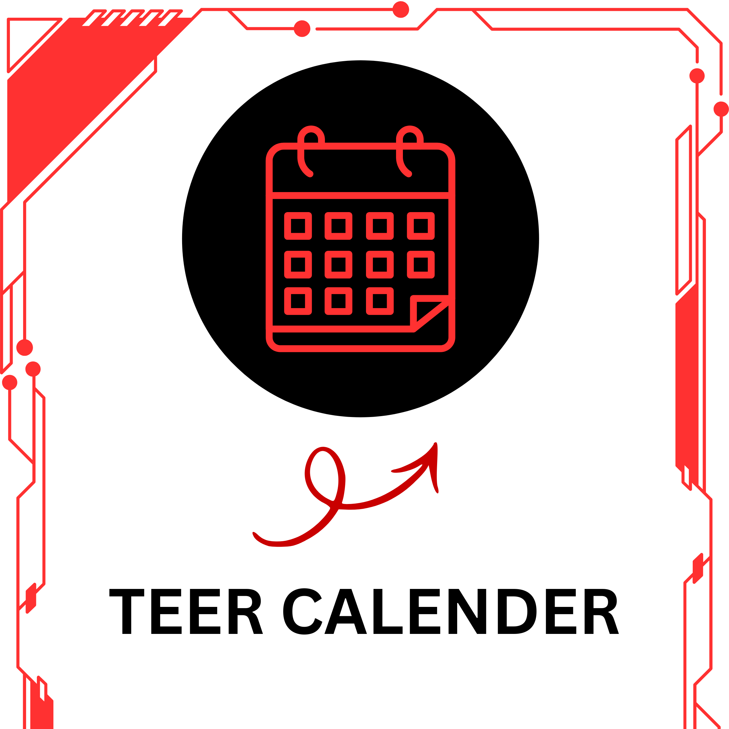 Teer Calendar